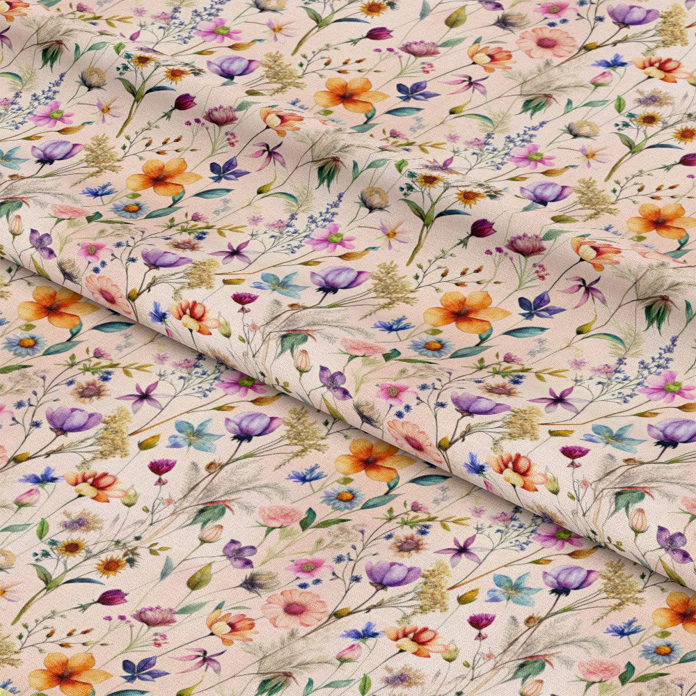 Whispering Wildflowers Pattern 8 Quilting Cotton Fabric