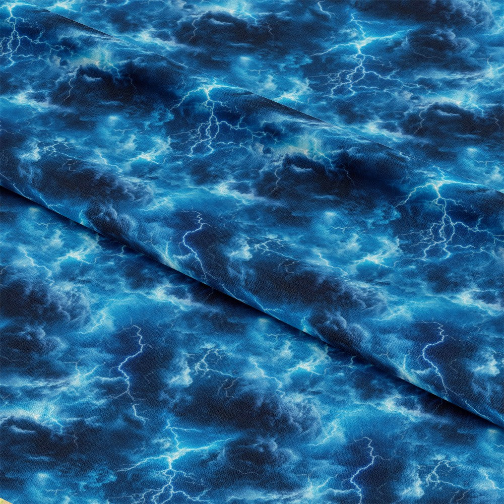 Thunderbolt Lightning Pattern 15 Quilting Cotton Fabric
