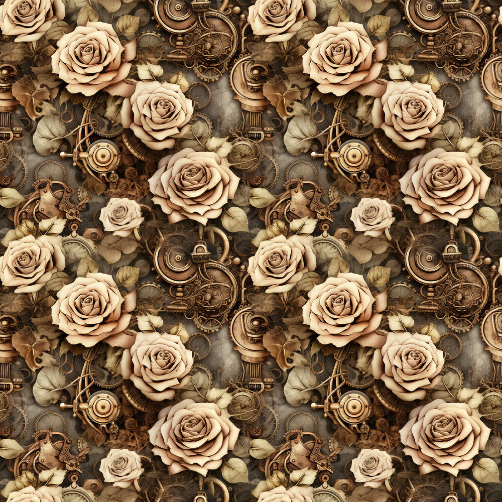 Goth Steampunk Fat Quarter Bundle