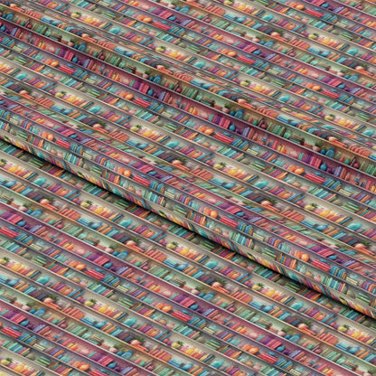 Bookshelf Pattern 6 Quilting Cotton Fabric
