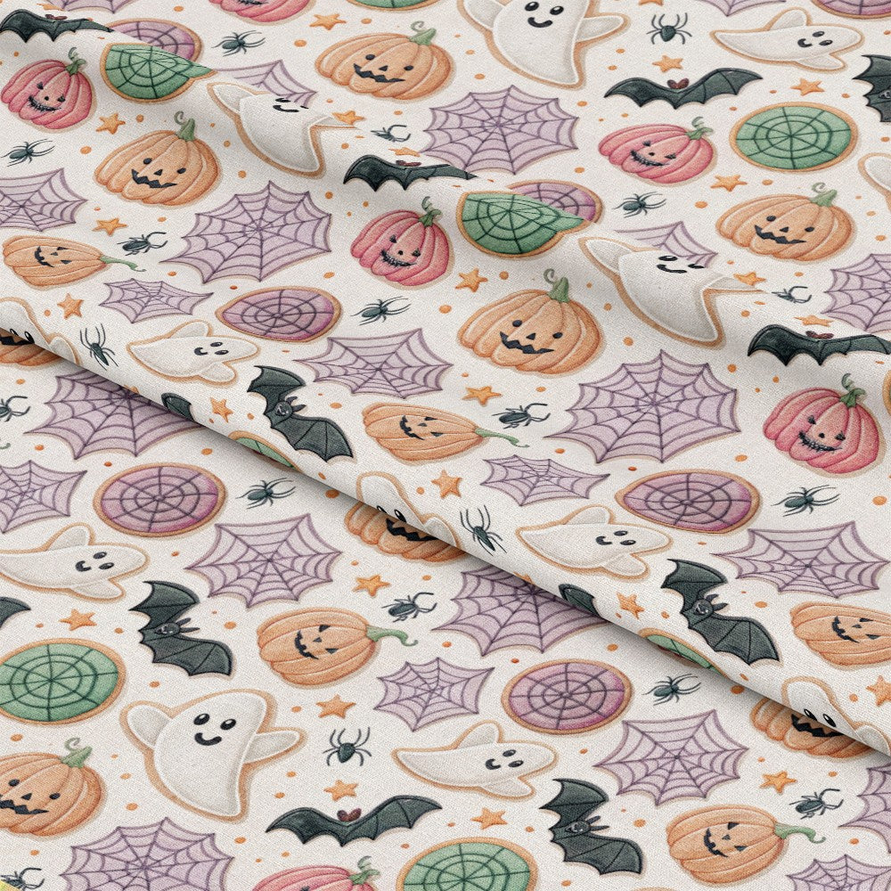 Retro Halloween Pattern 14 Quilting Cotton Fabric