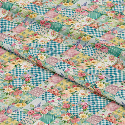 Spring Patchwork Pattern 27 Quilting Cotton Fabric