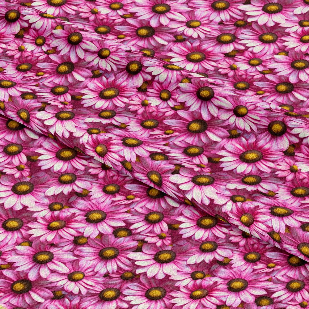 Realistic Flowers Pattern 41 Quilting Cotton Fabric