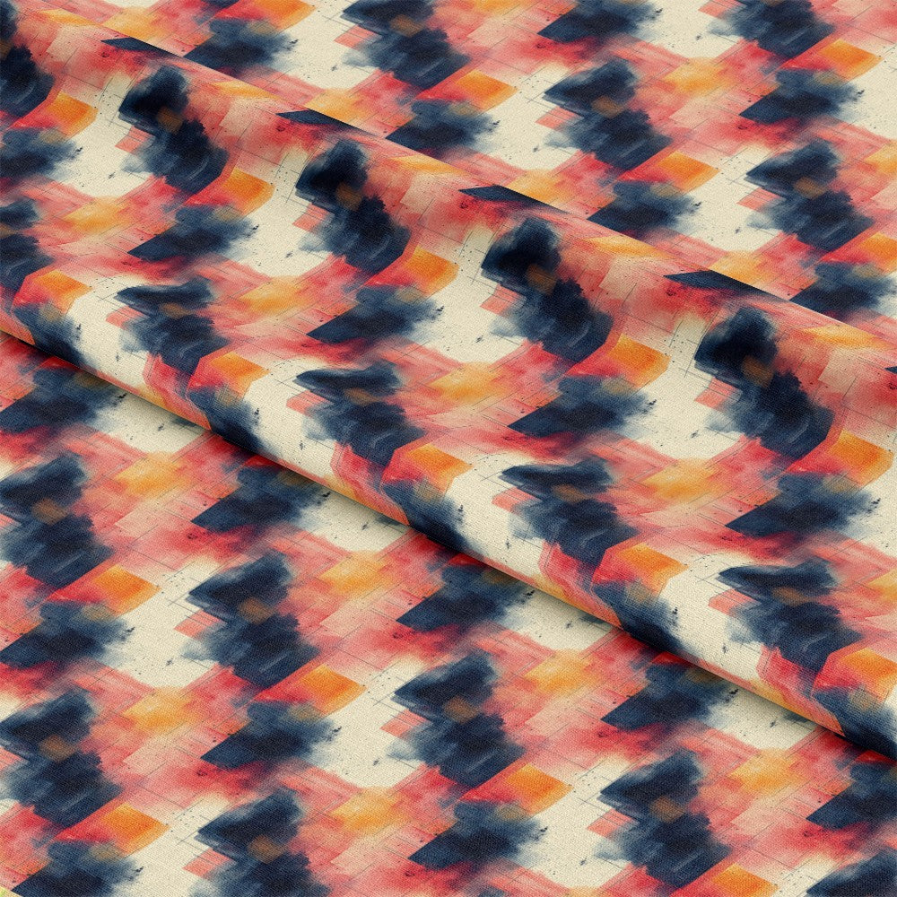 Mid Century Mod Geometric Pattern 6 Quilting Cotton Fabric
