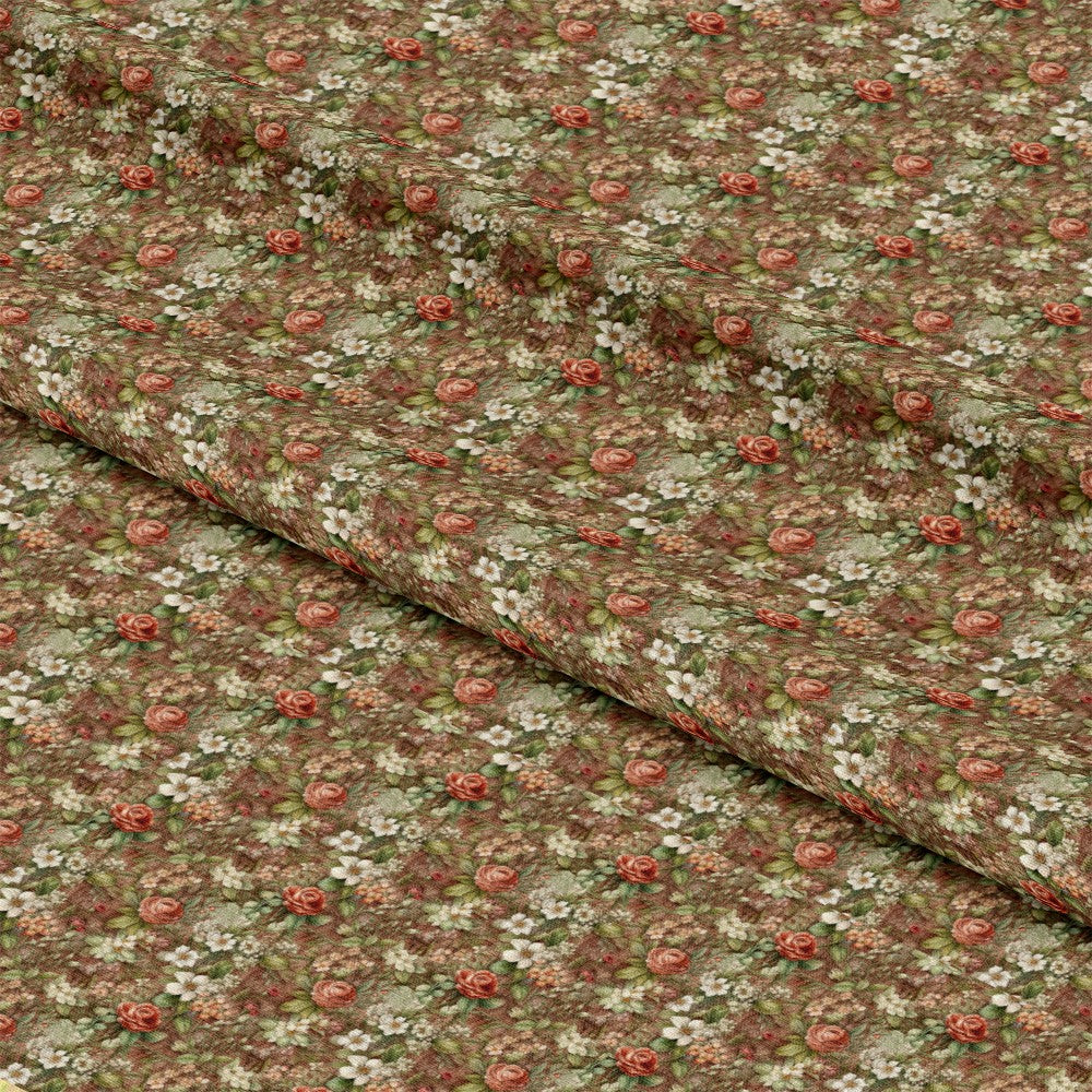 English Garden Pattern 3 Quilting Cotton Fabric