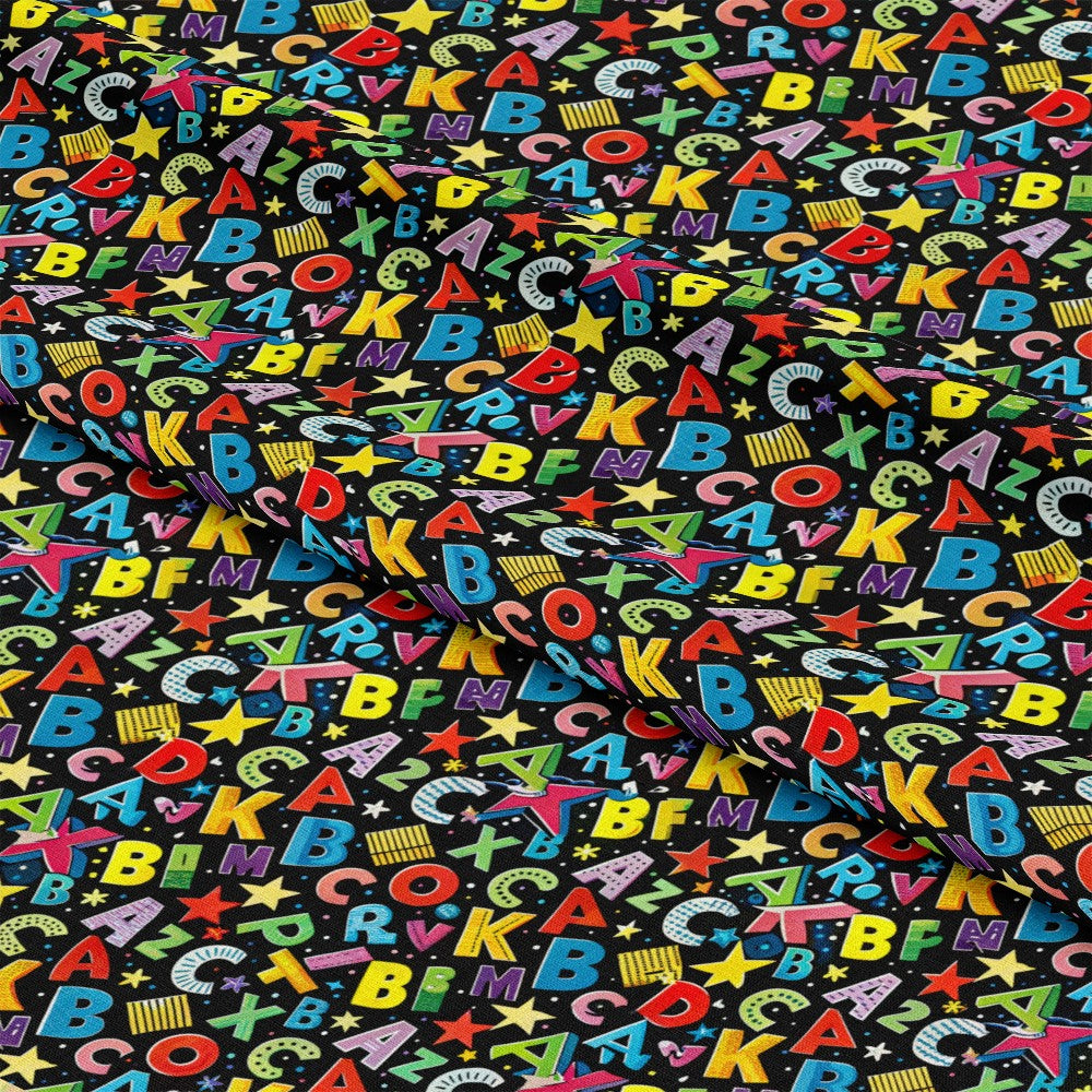 Back to School Pattern 15 Quilting Cotton Fabric