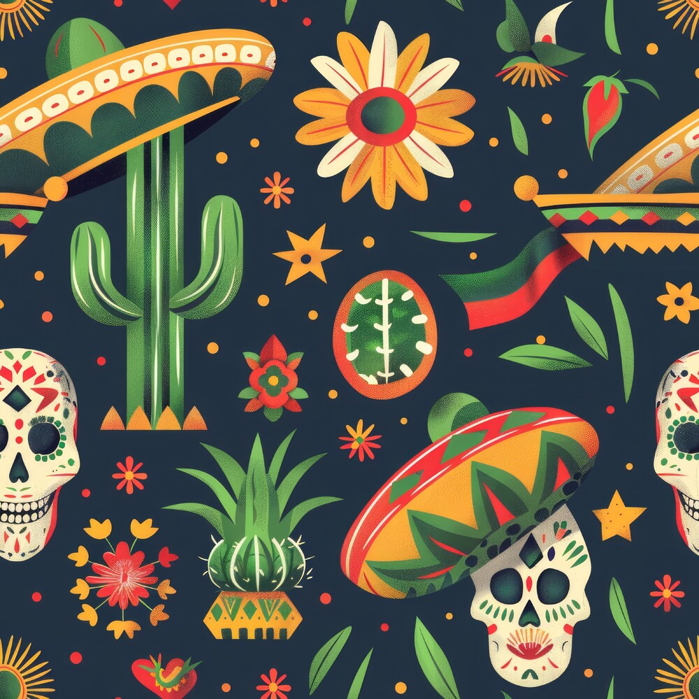 Celebrate Mexico Fat Quarter Bundle
