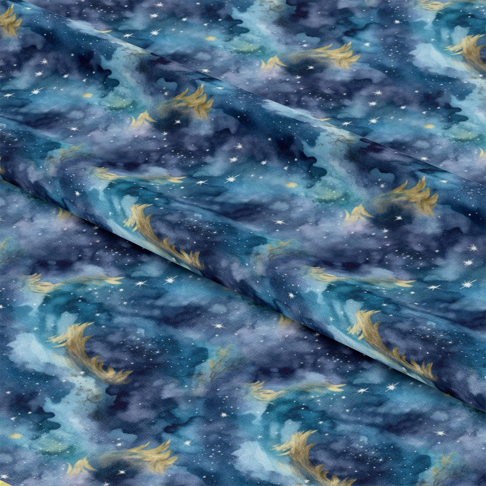 Starry Night Pattern 21 Quilting Cotton Fabric