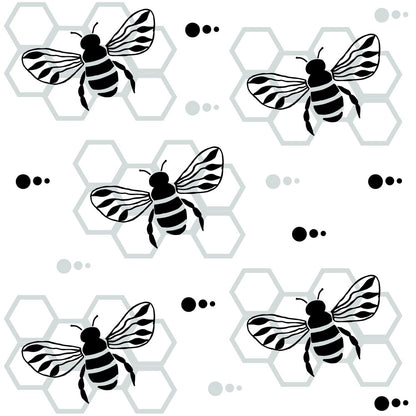 Handdrawn Bees Fat Quarter Bundle