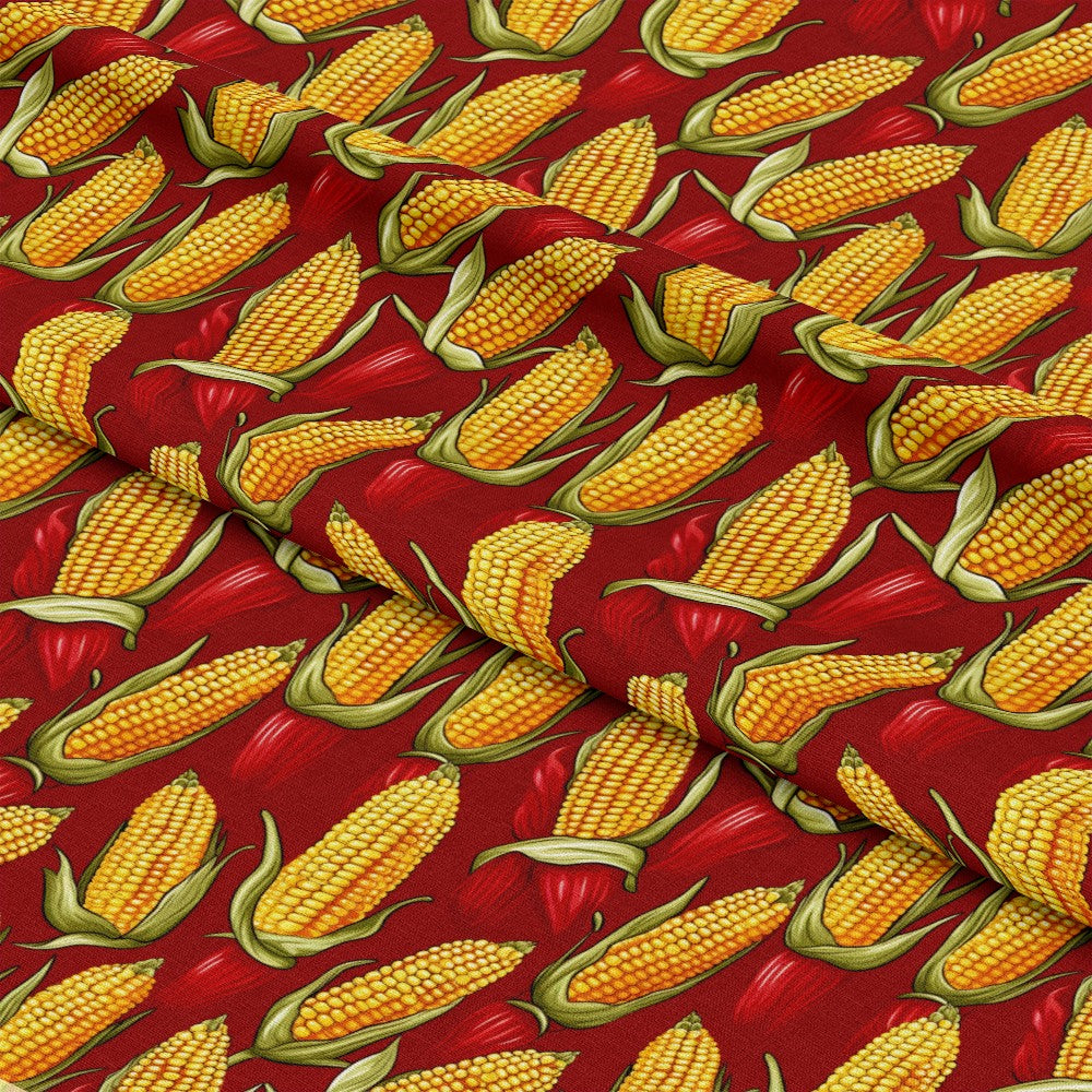Sweet Corn Pattern 18 Quilting Cotton Fabric