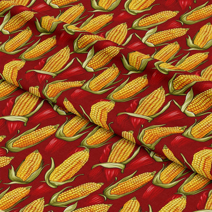 Sweet Corn Pattern 18 Quilting Cotton Fabric