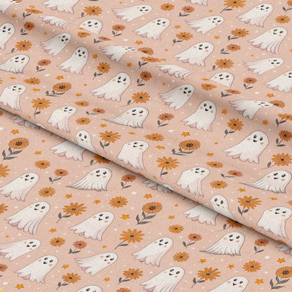 Retro Halloween Pattern 3 Quilting Cotton Fabric