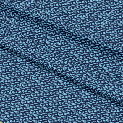 Navy Nautical Sea Pattern 13 Quilting Cotton Fabric