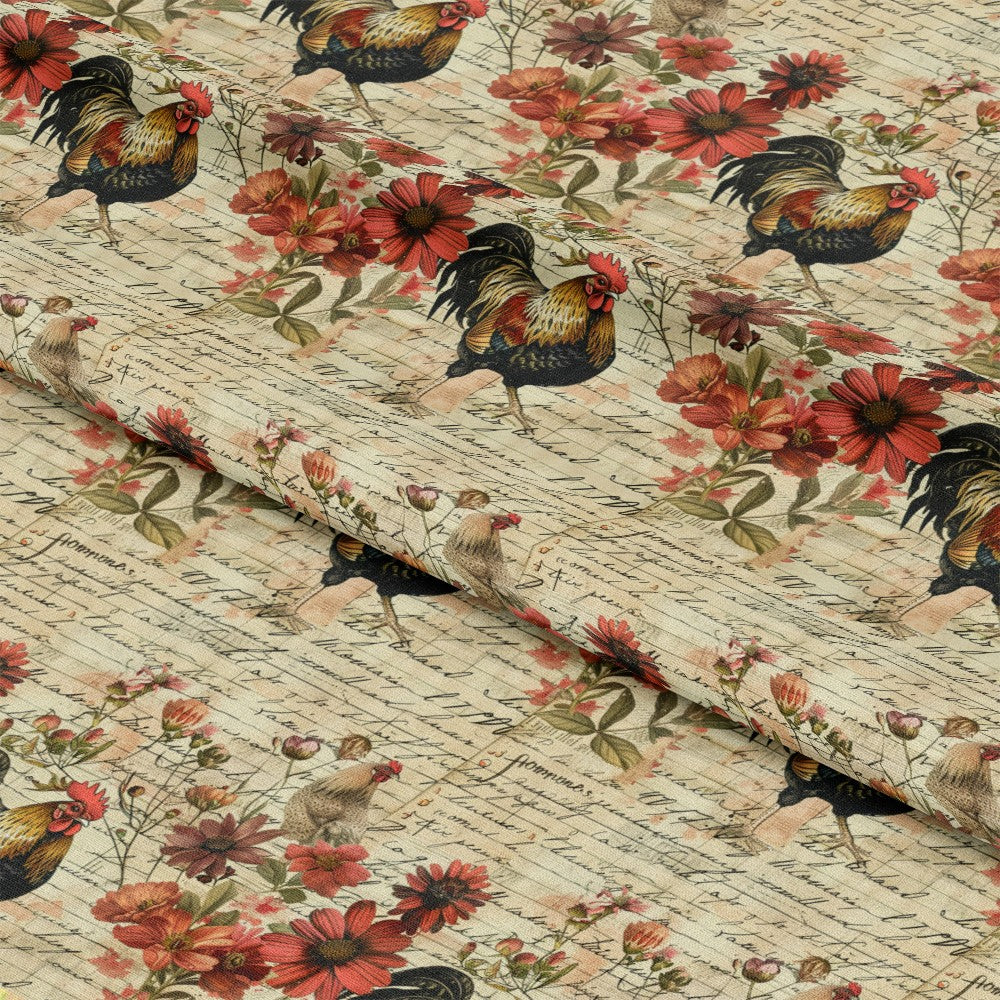 Farm Life Pattern 53 Quilting Cotton Fabric