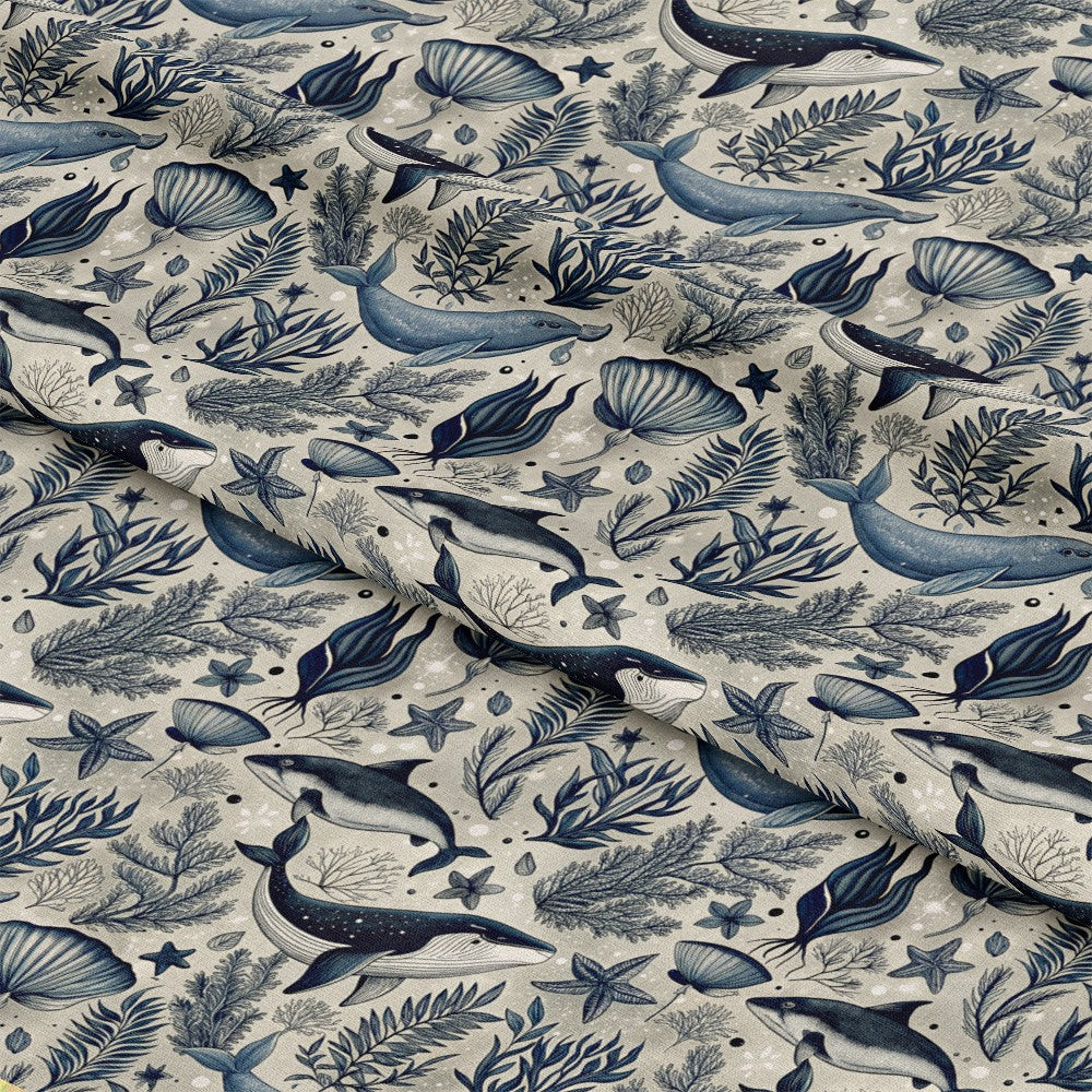 Magical Sea Pattern 6 Quilting Cotton Fabric