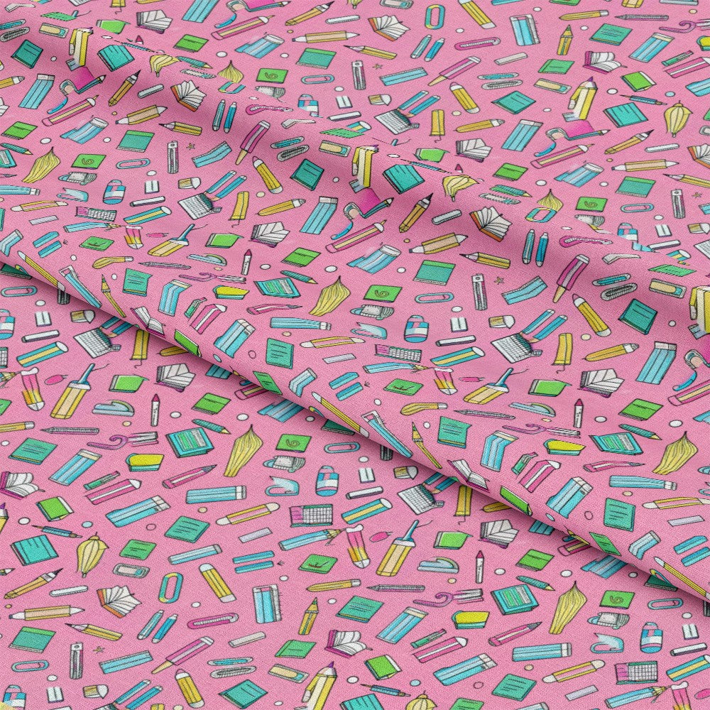 Back to School Pattern 11 Quilting Cotton Fabric