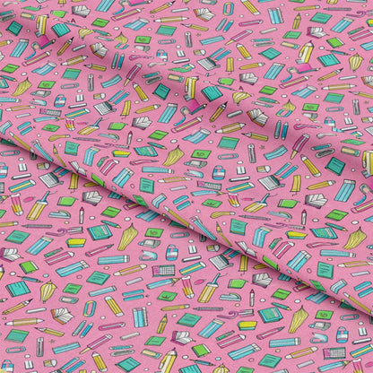 Back to School Pattern 11 Quilting Cotton Fabric