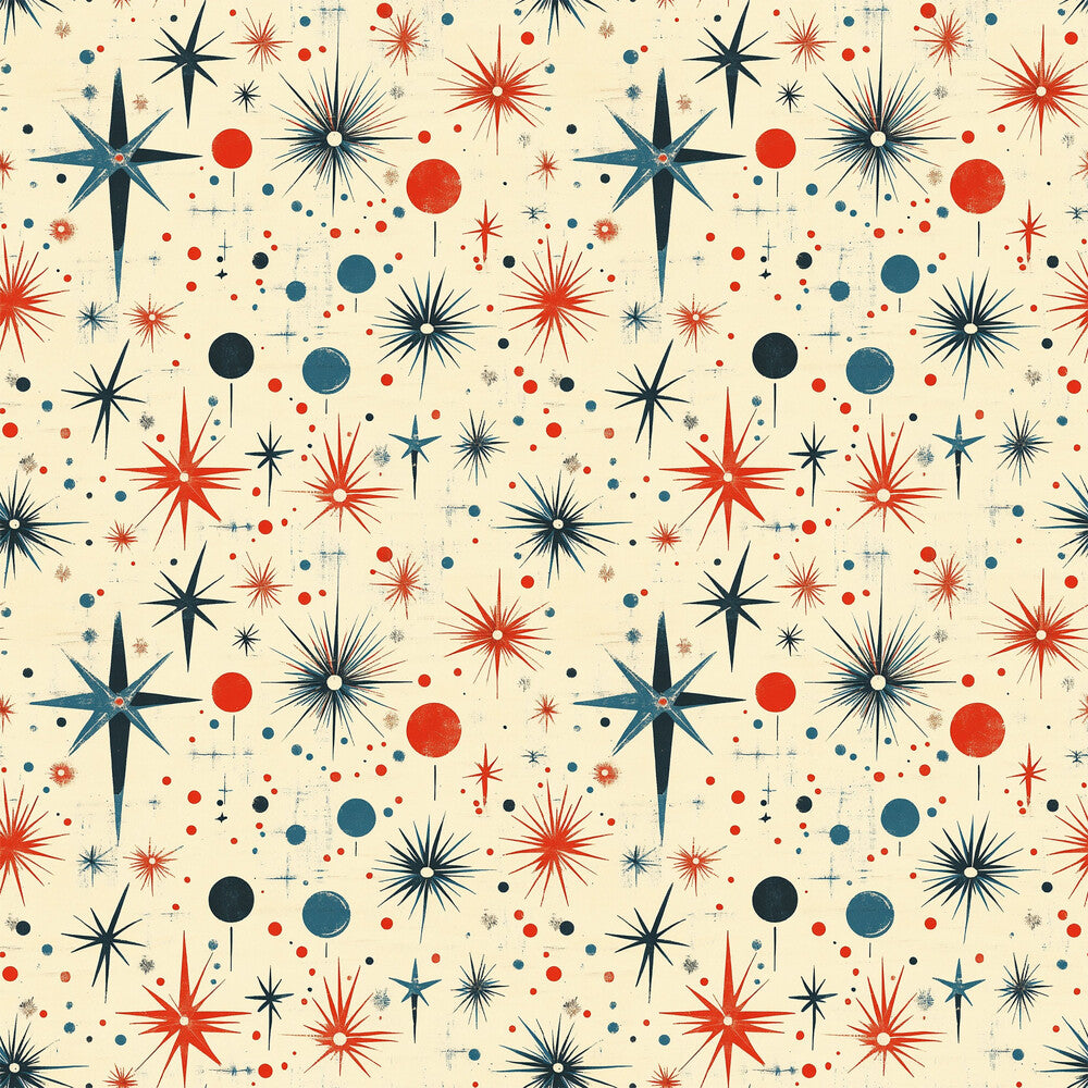 Sparkleworks Mid-Century 4th of July Fat Quarter Bundle