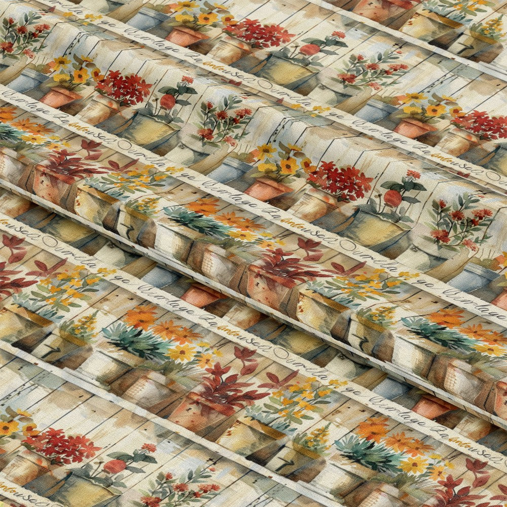 Farm Life Pattern 11 Quilting Cotton Fabric