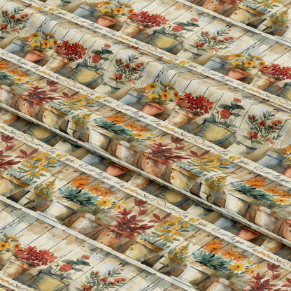 Farm Life Pattern 11 Quilting Cotton Fabric