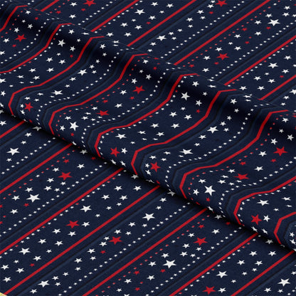 Independence Day Pattern 12 Quilting Cotton Fabric