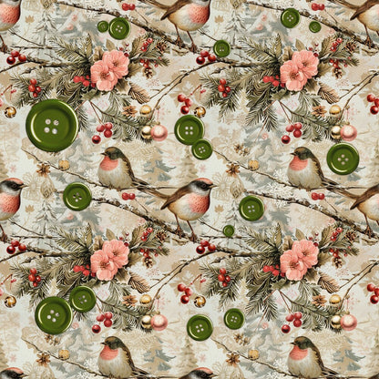 Robin's Winter Mailbox Fat Quarter Bundle