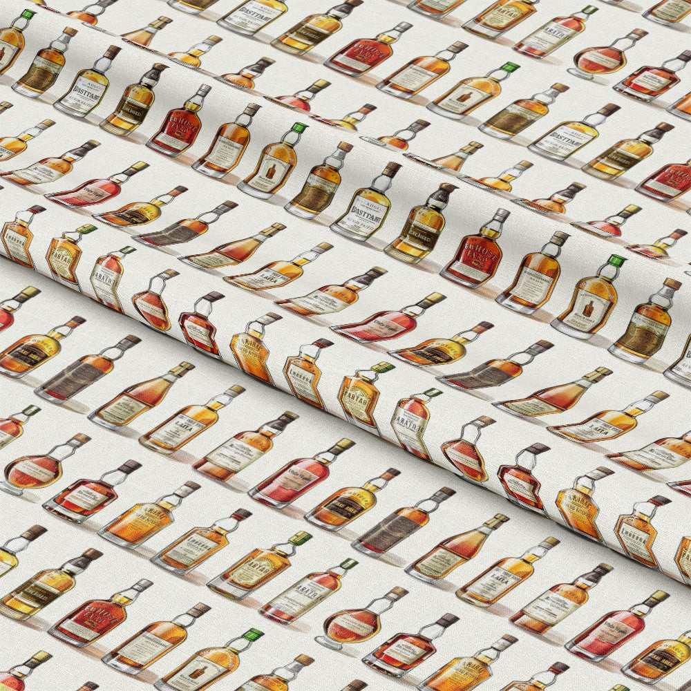 Scottish Whiskey Pattern 6 Quilting Cotton Fabric