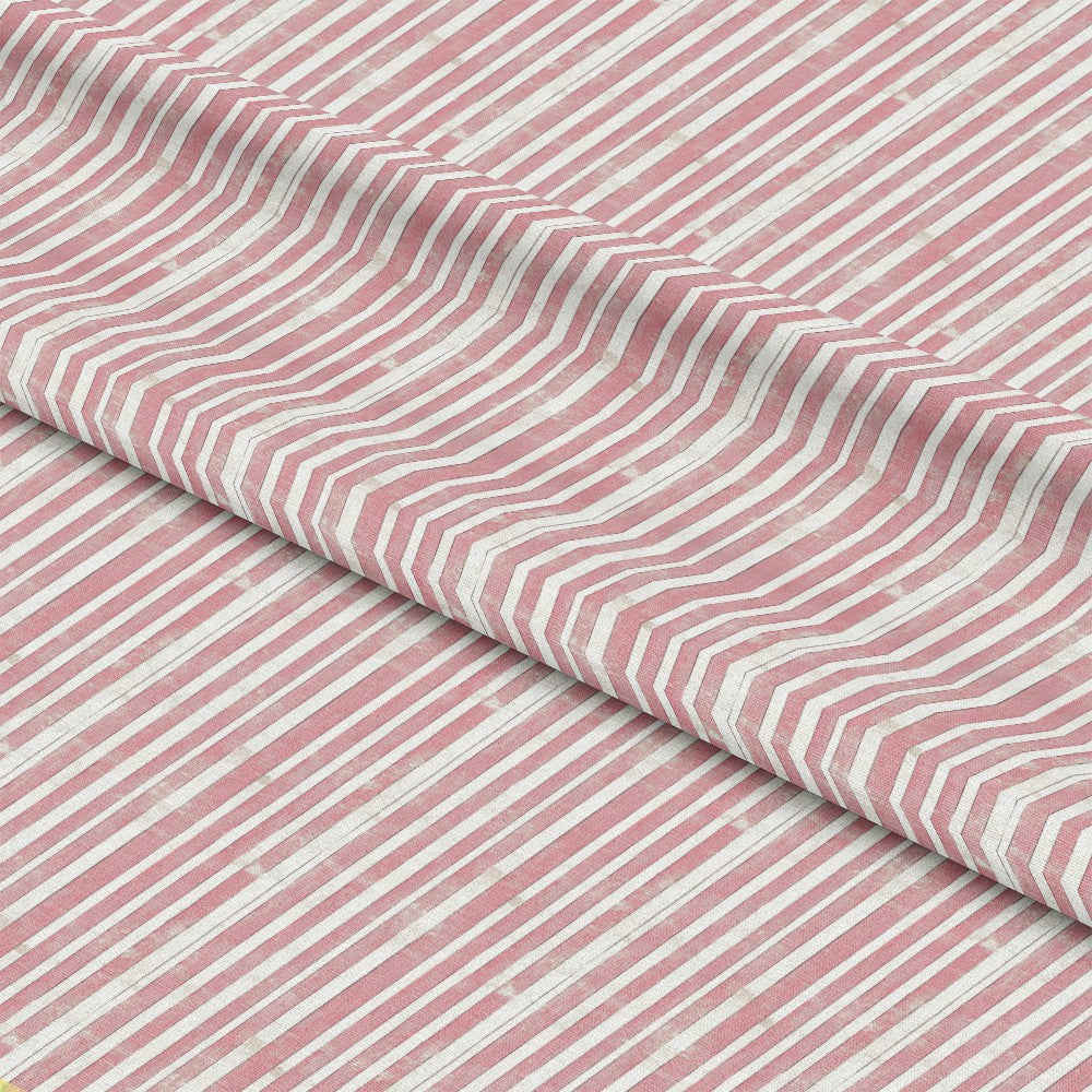 - Vintage Pink Patterns Pattern 13 Quilting Cotton Fabric  
- Pink stripes  
- White stripes  
- Stripe design  
- Quilting fabric  
- Cotton material  
- Soft texture  
- Tailoring fabric  
- Craft fabric  
- Durable cloth  
- Sewing material