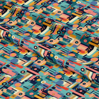 Groovy Boho Hippie Pattern 9 Quilting Cotton Fabric