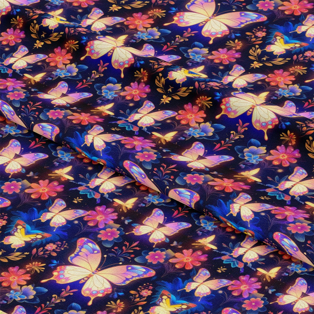 Fantasy Butterflies Pattern 10 Quilting Cotton Fabric