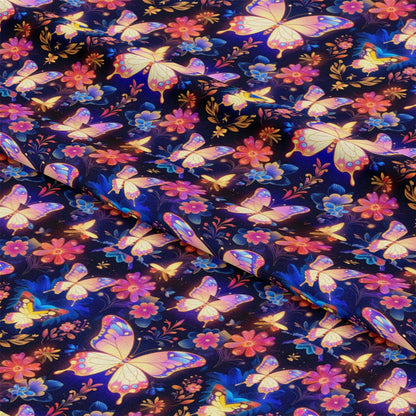 Fantasy Butterflies Pattern 10 Quilting Cotton Fabric
