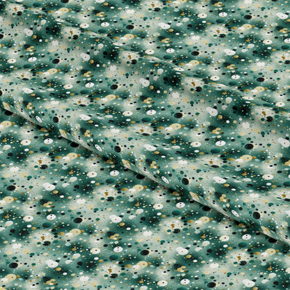 Green Confetti Pattern 2 Quilting Cotton Fabric
