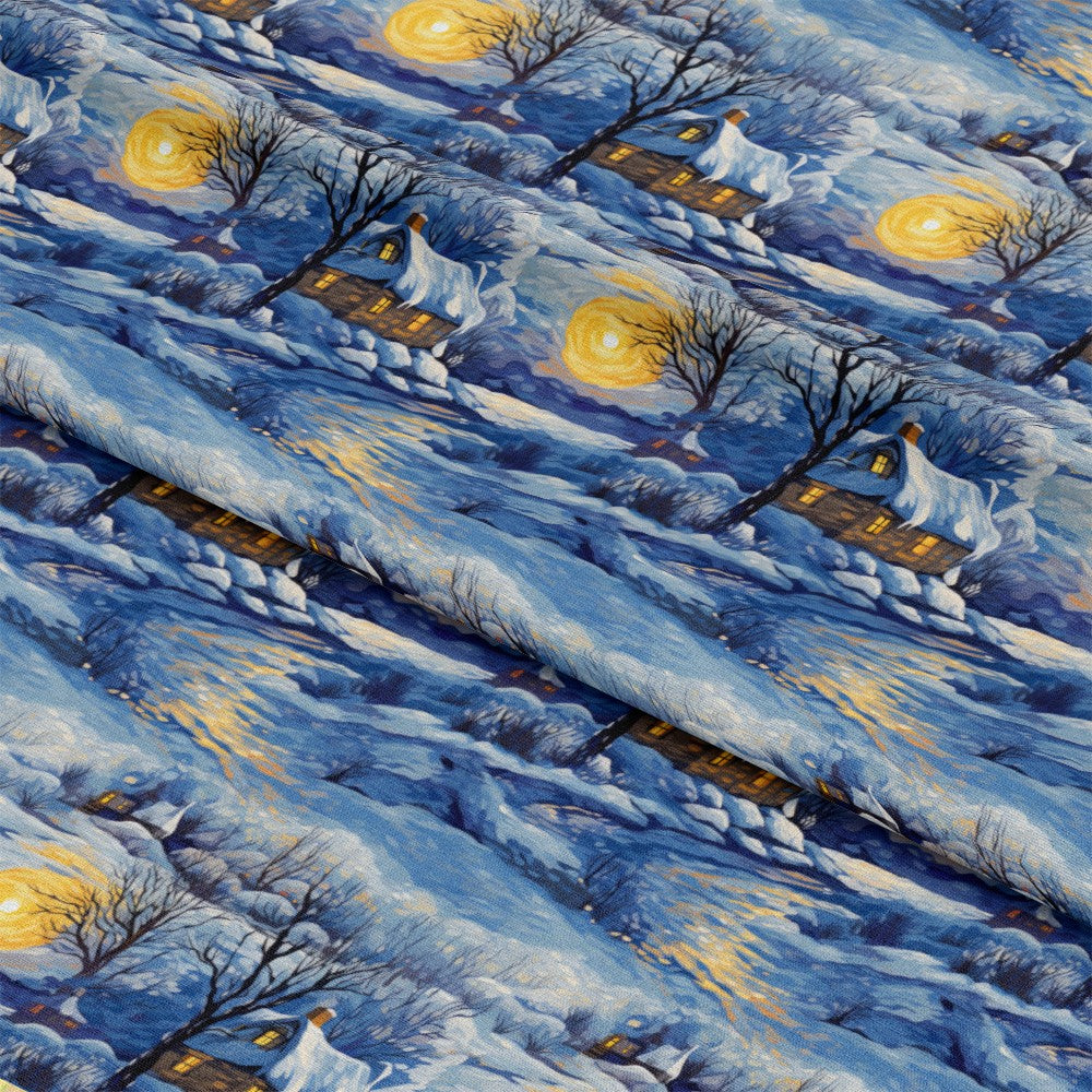 Winter Under the Dawn Pattern 11 Quilting Cotton Fabric