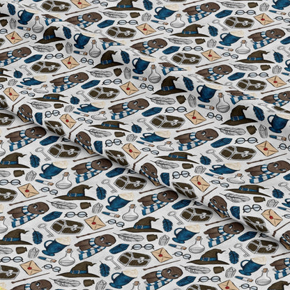 Wizard Magic School Pattern 43 Quilting Cotton Fabric