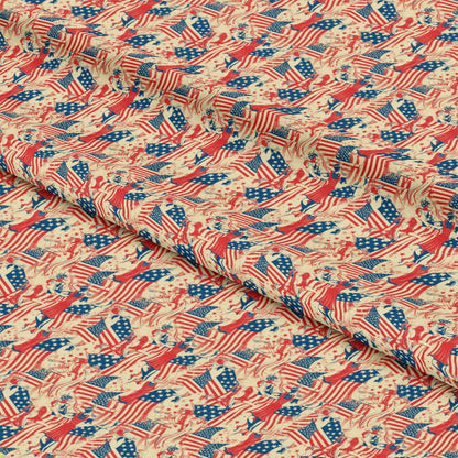 Americana Chronicles Pattern 2 Quilting Cotton Fabric