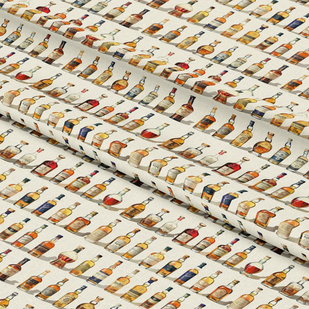Scottish Whiskey Pattern 8 Quilting Cotton Fabric