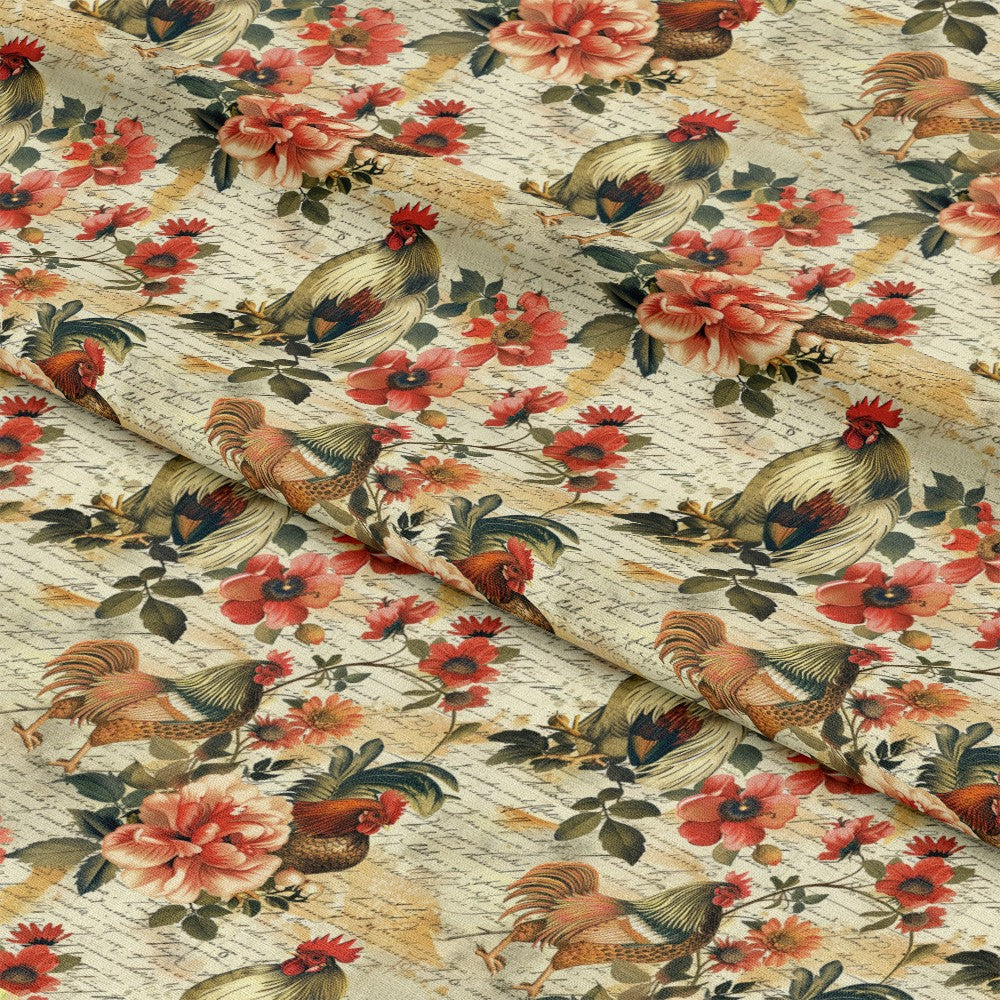 Farm Life Pattern 57 Quilting Cotton Fabric