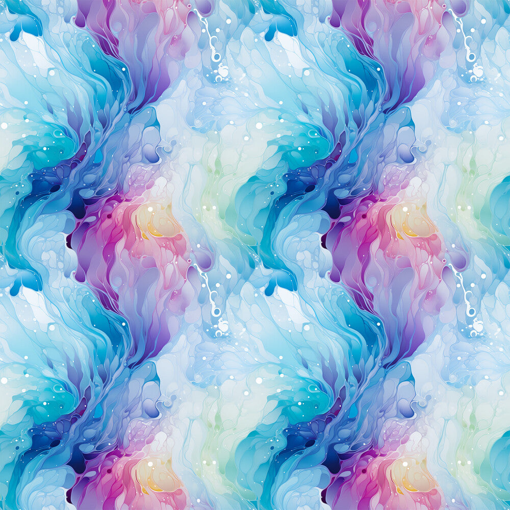 Summer Colored Marble Fat Quarter Bundle