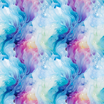 Summer Colored Marble Fat Quarter Bundle