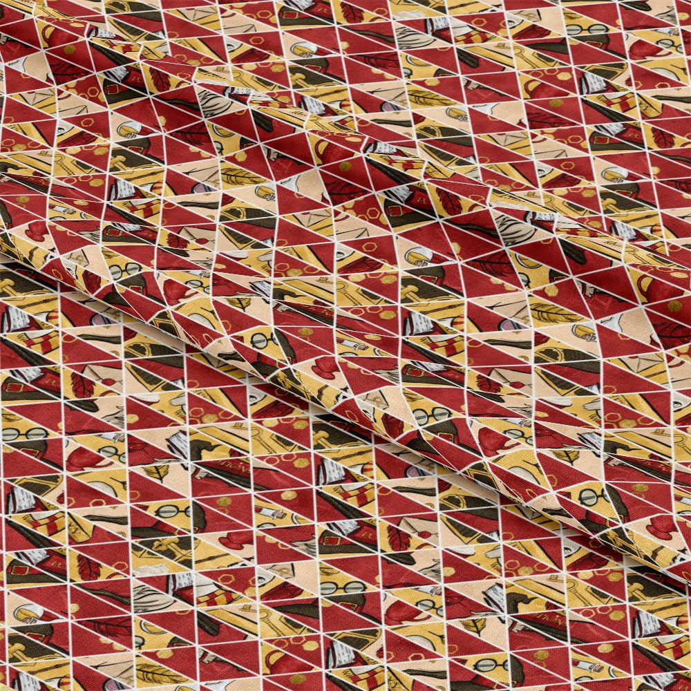 Wizard Magic School Pattern 19 Quilting Cotton Fabric