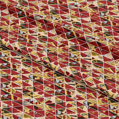 Wizard Magic School Pattern 19 Quilting Cotton Fabric