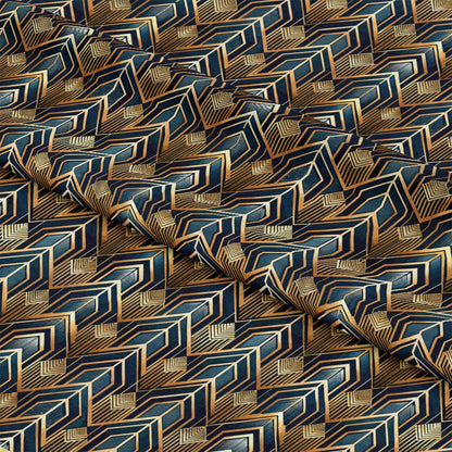 Art Deco Pattern 56 Quilting Cotton Fabric
