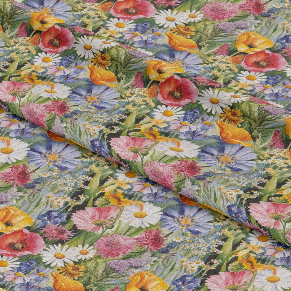Wildflower Fantasy Pattern 1 Quilting Cotton Fabric