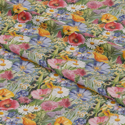 Wildflower Fantasy Pattern 1 Quilting Cotton Fabric