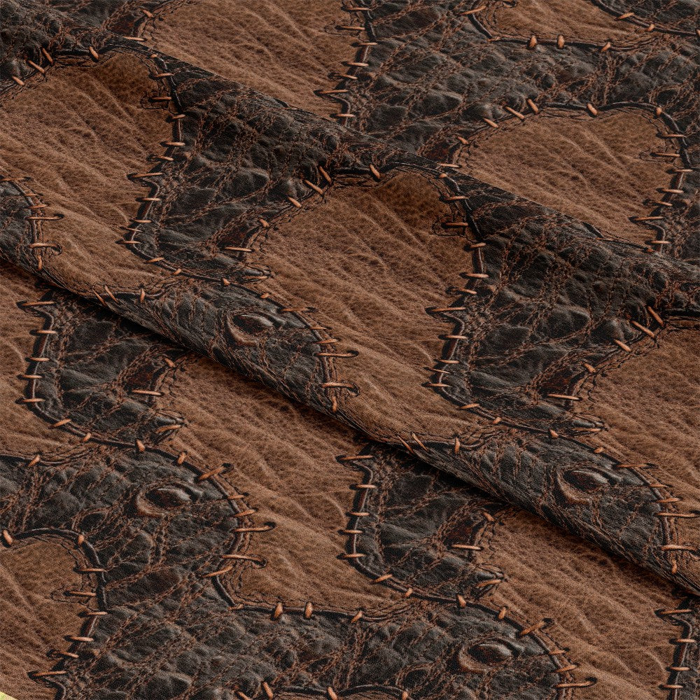 The Western Life Pattern 61 Quilting Cotton Fabric