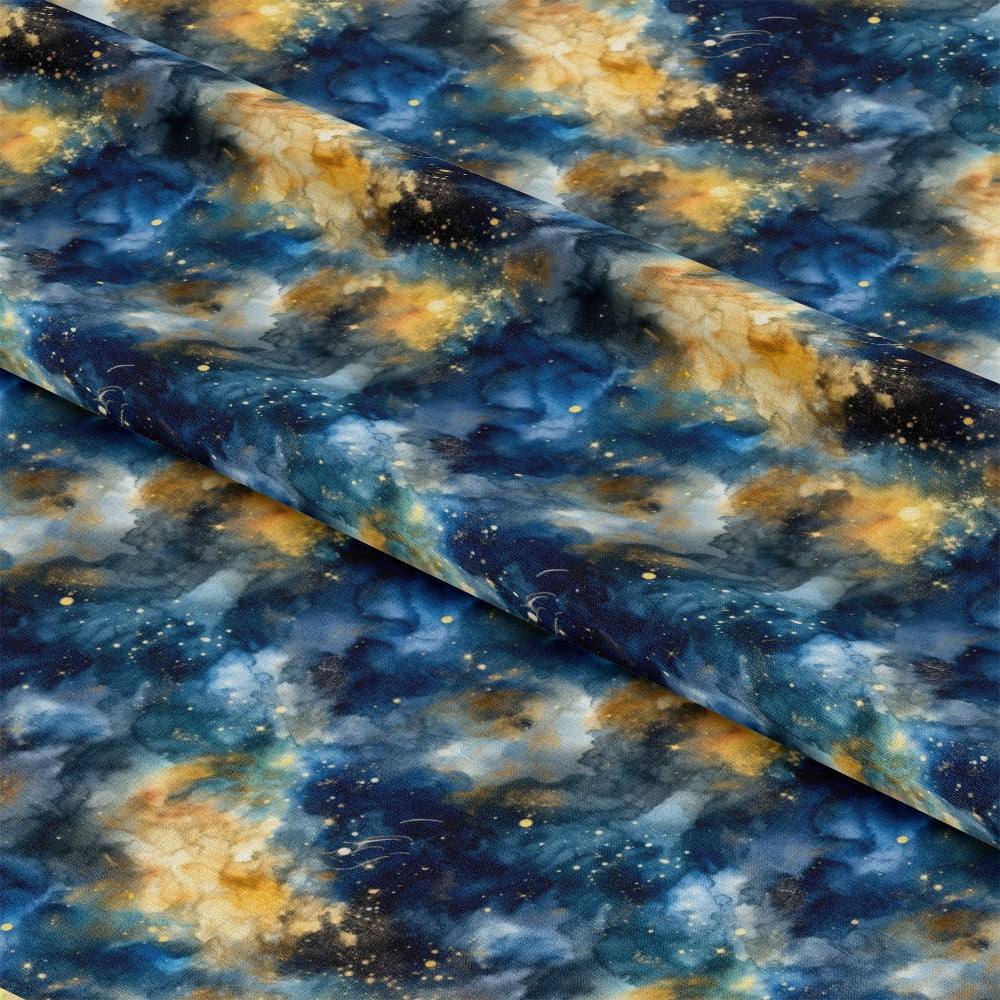 Starry Night Pattern 11 Quilting Cotton Fabric