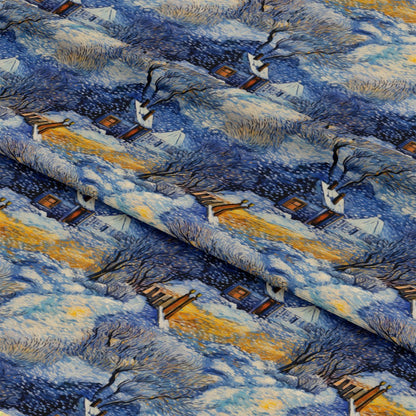 Winter Under the Dawn Pattern 16 Quilting Cotton Fabric
