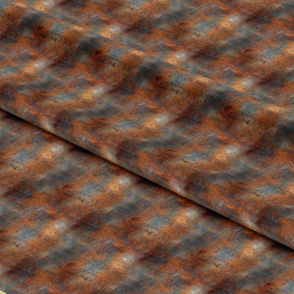 Rusted Iron Metal Textures Pattern 1 Quilting Cotton Fabric