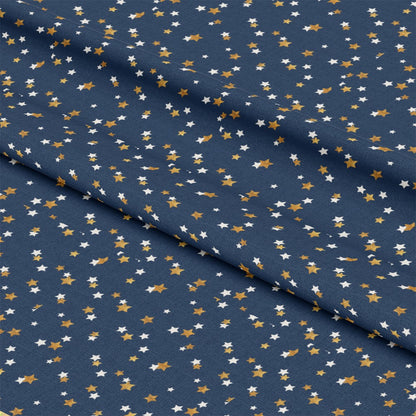 Navy and Gold Celebration Pattern 6 Quilting Cotton Fabric