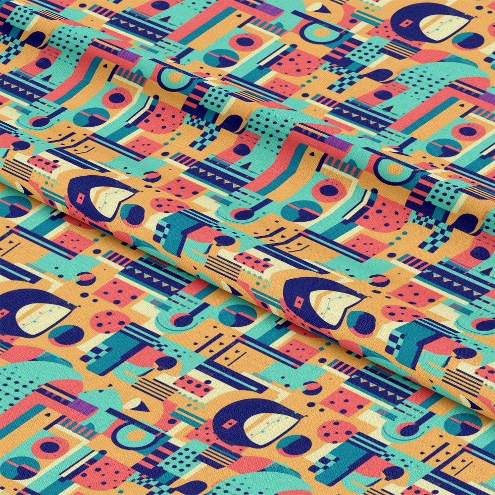 Groovy Boho Hippie Pattern 7 Quilting Cotton Fabric